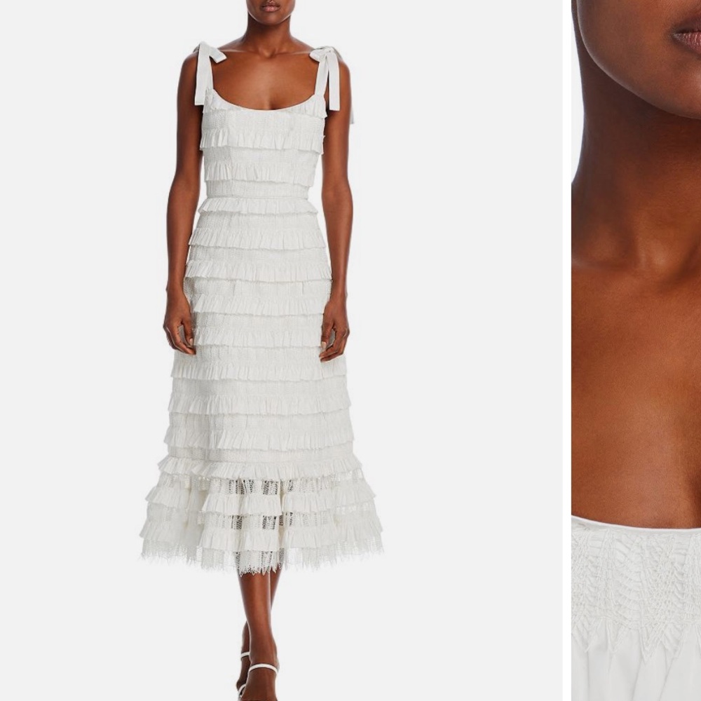 💍 Markarian “Annette” Ruffle Dress